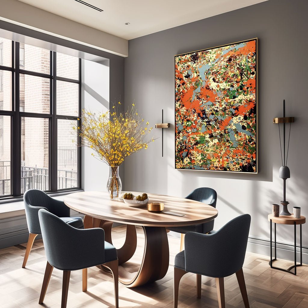 Jackson Pollock Art RAB862 - royalbrushart