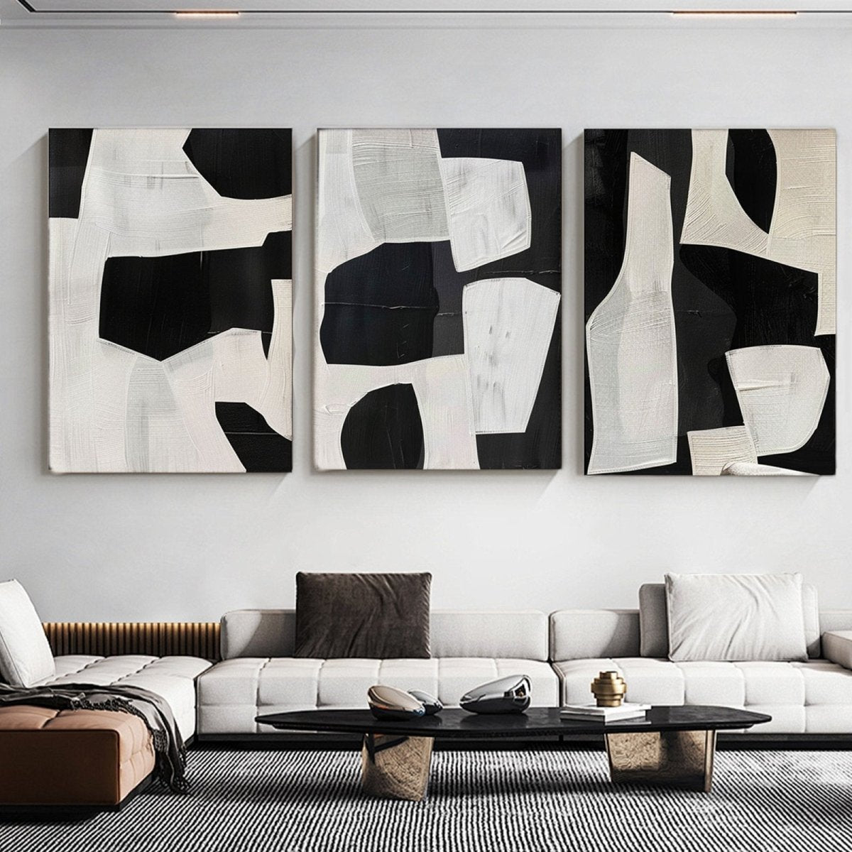 Abstract Painting Set Of 3 RAB244 - royalbrushart