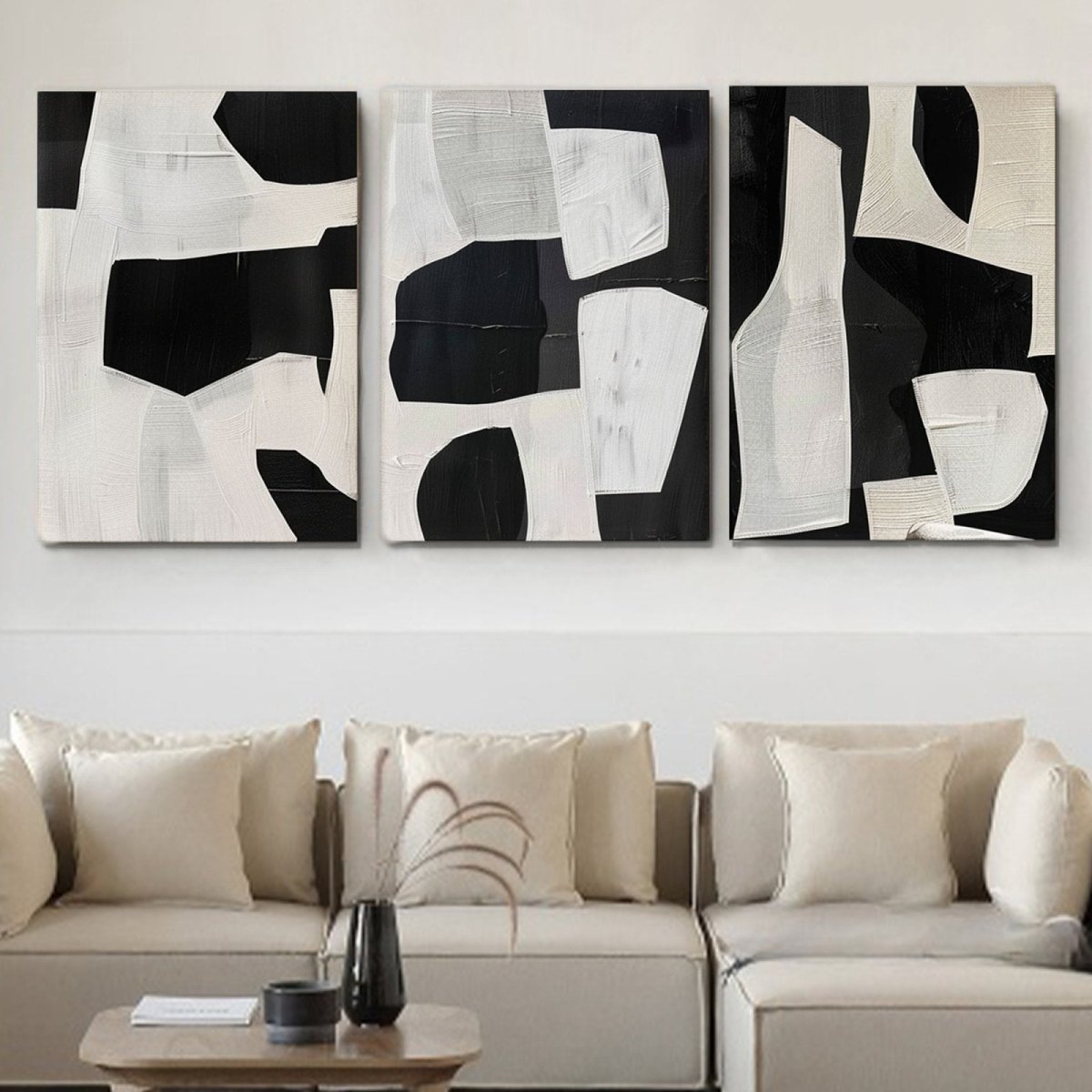 Abstract Painting Set Of 3 RAB244 - royalbrushart