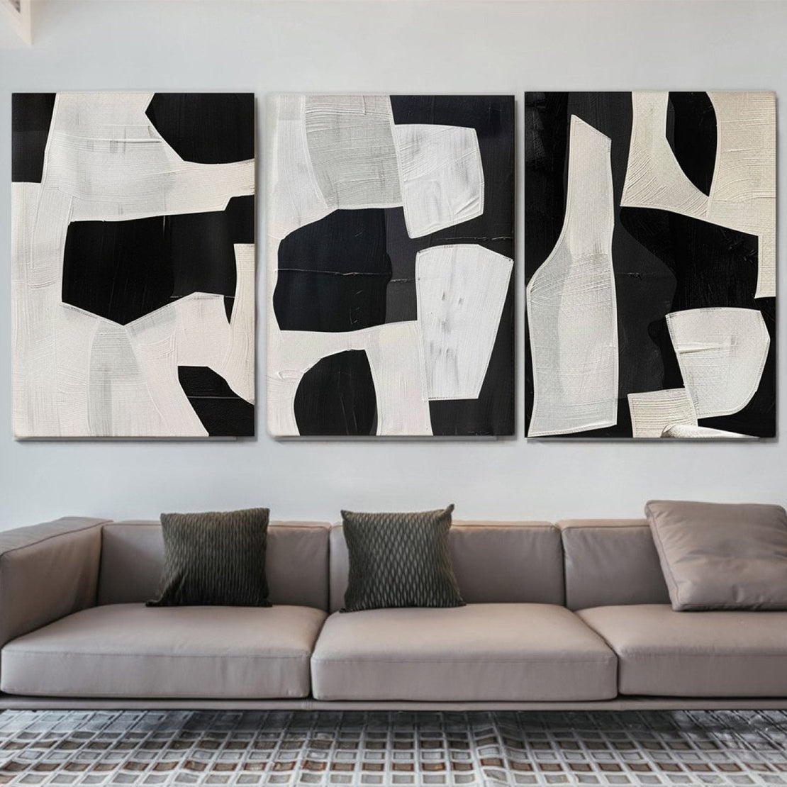 Abstract Painting Set Of 3 RAB244 - royalbrushart