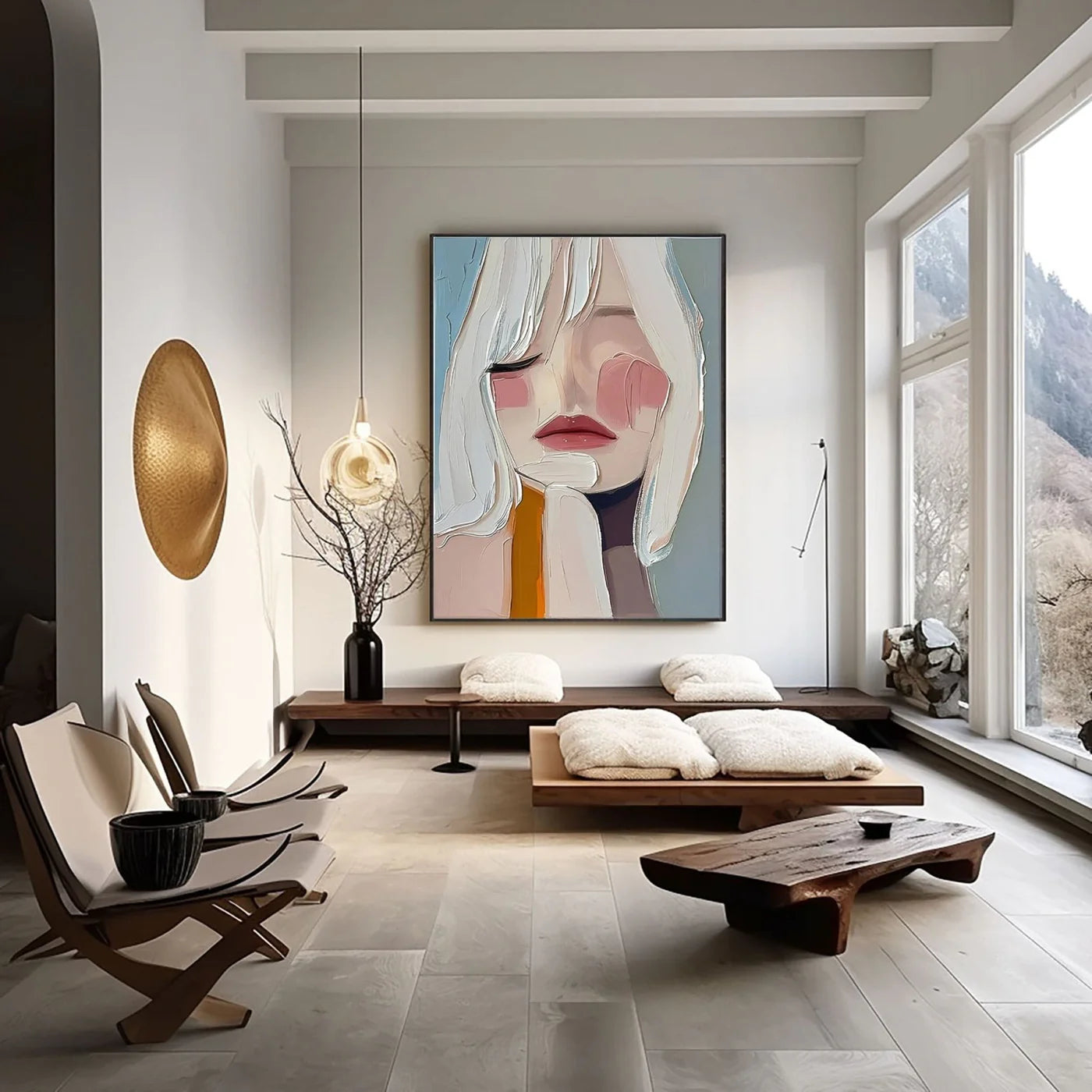 Plaster Art Texture Painting #BV259