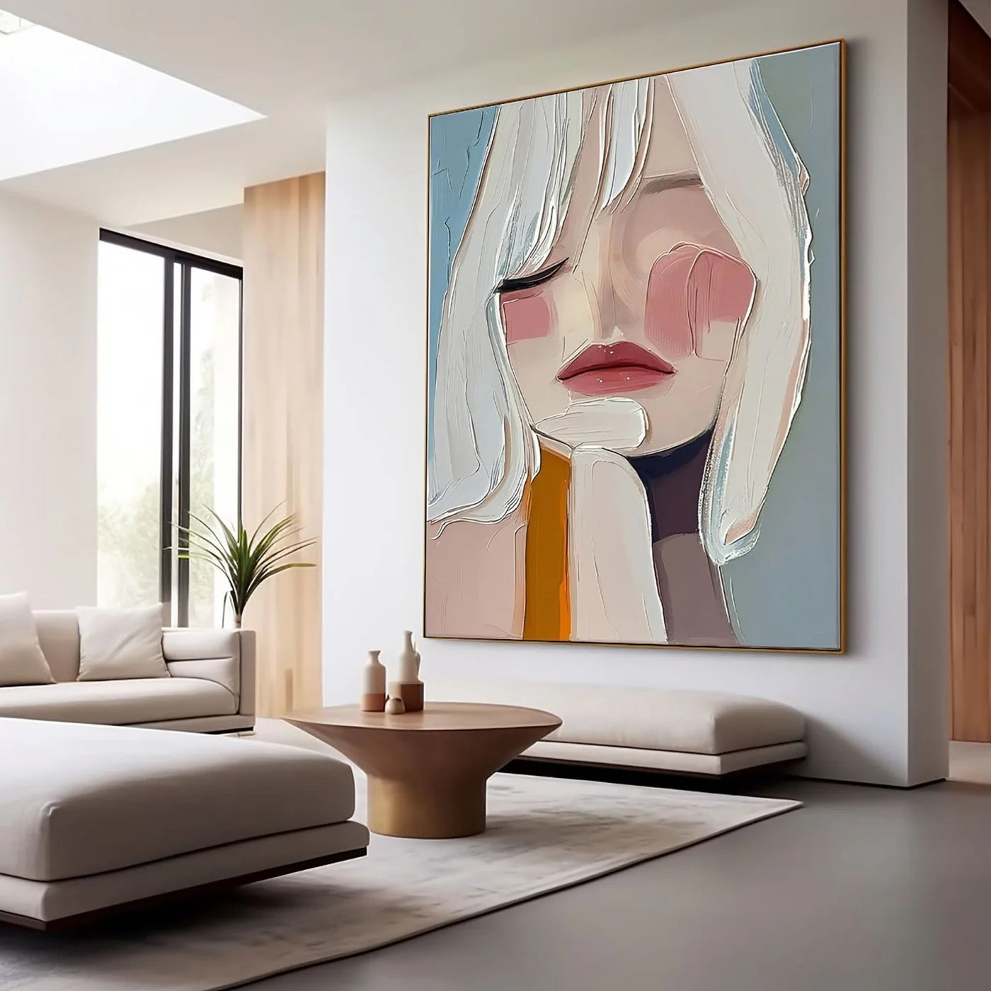 Plaster Art Texture Painting #BV259