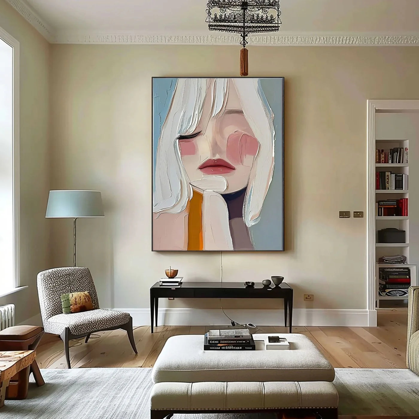 Plaster Art Texture Painting #BV259