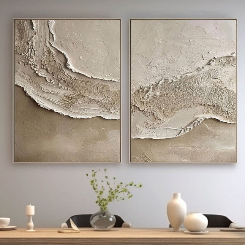 Abstract Painting Set Of 2 RAB287 - royalbrushart