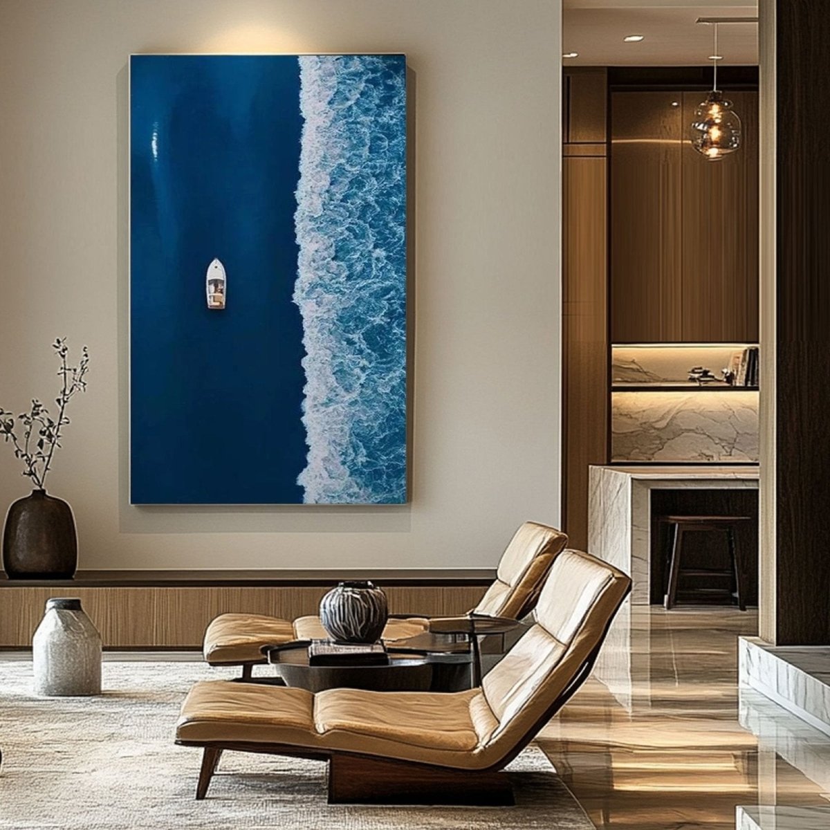 Abstract Painting BV009 - royalbrushart
