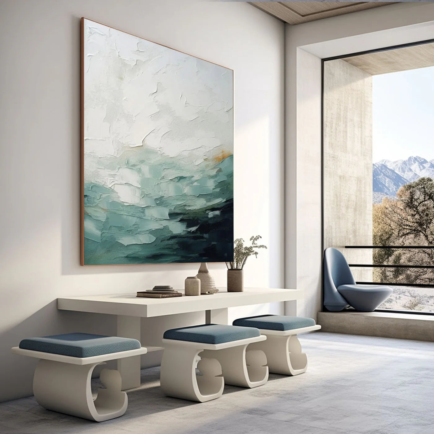 Contemporary Minimalist Art #BV492