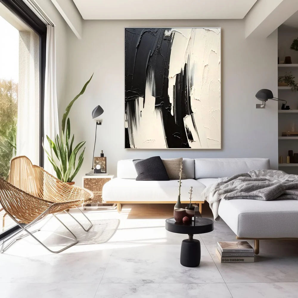 Contemporary Minimalist Art #RAB857