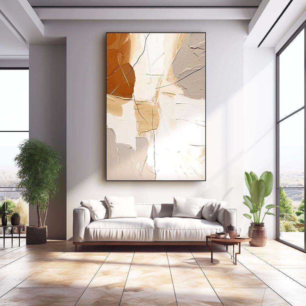 Plaster Art Texture Painting RAB819 - royalbrushart