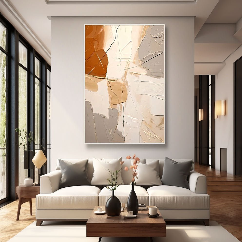 Plaster Art Texture Painting RAB819 - royalbrushart