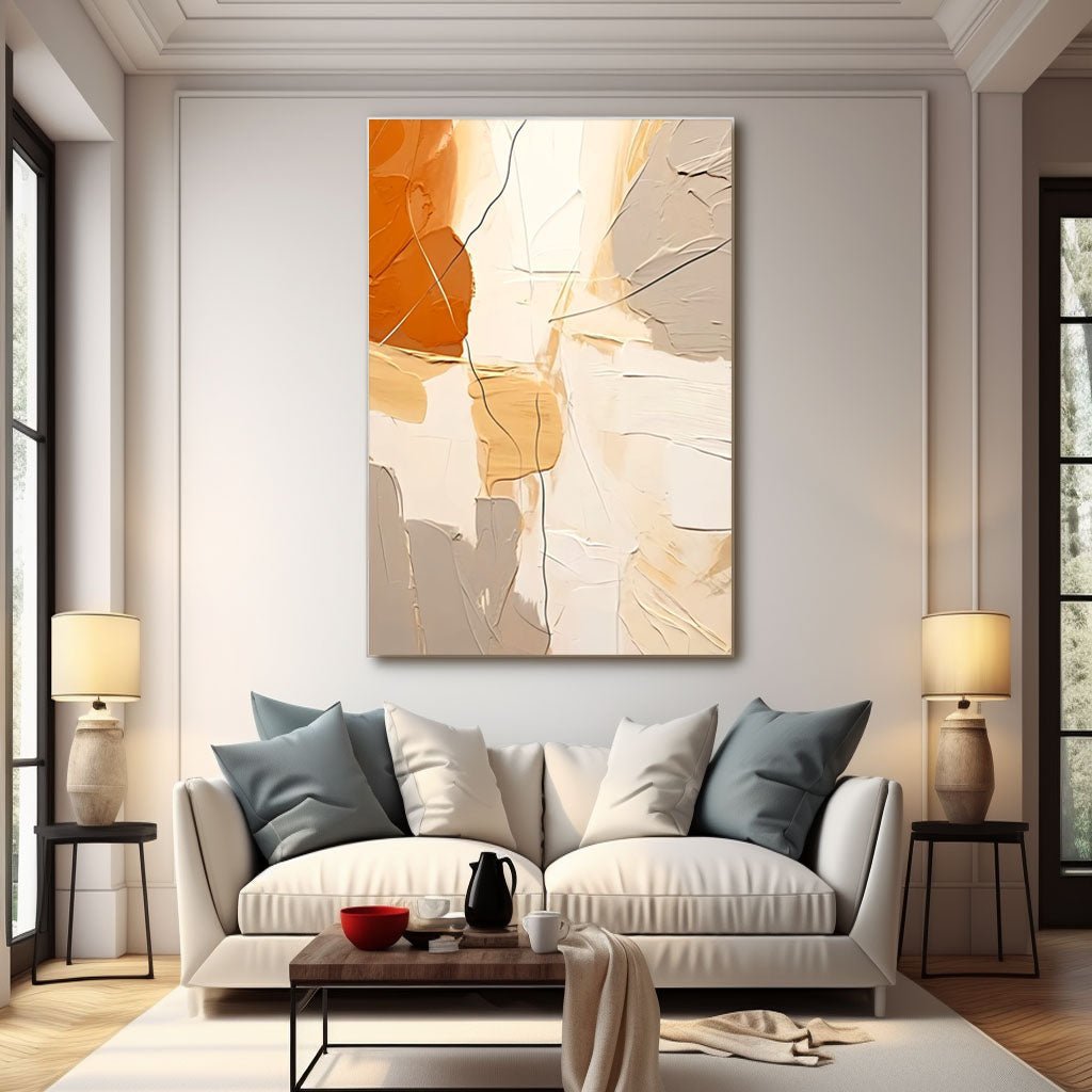 Plaster Art Texture Painting RAB819 - royalbrushart