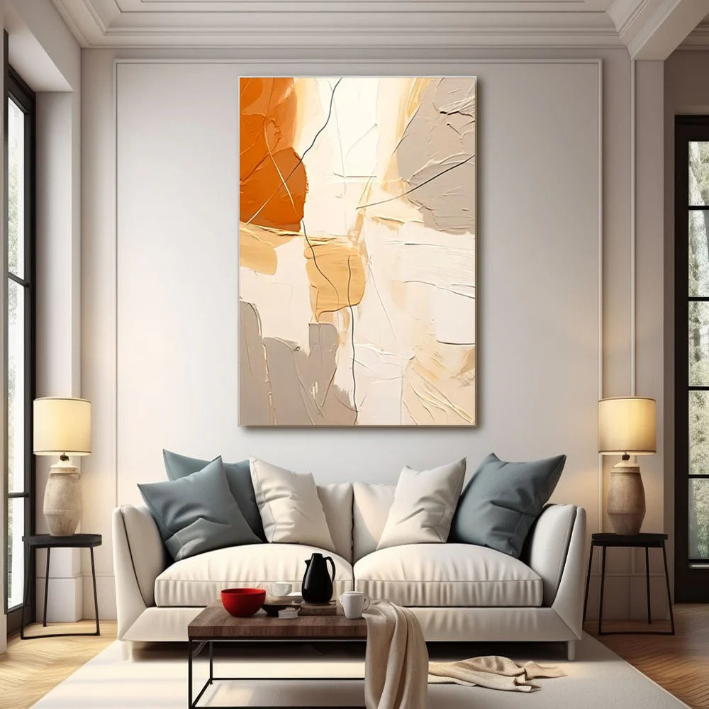 Plaster Art Texture Painting #RAB819