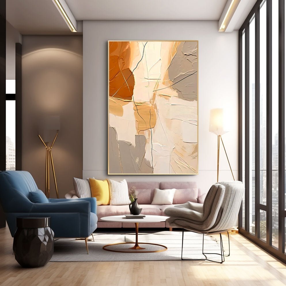 Plaster Art Texture Painting RAB819 - royalbrushart