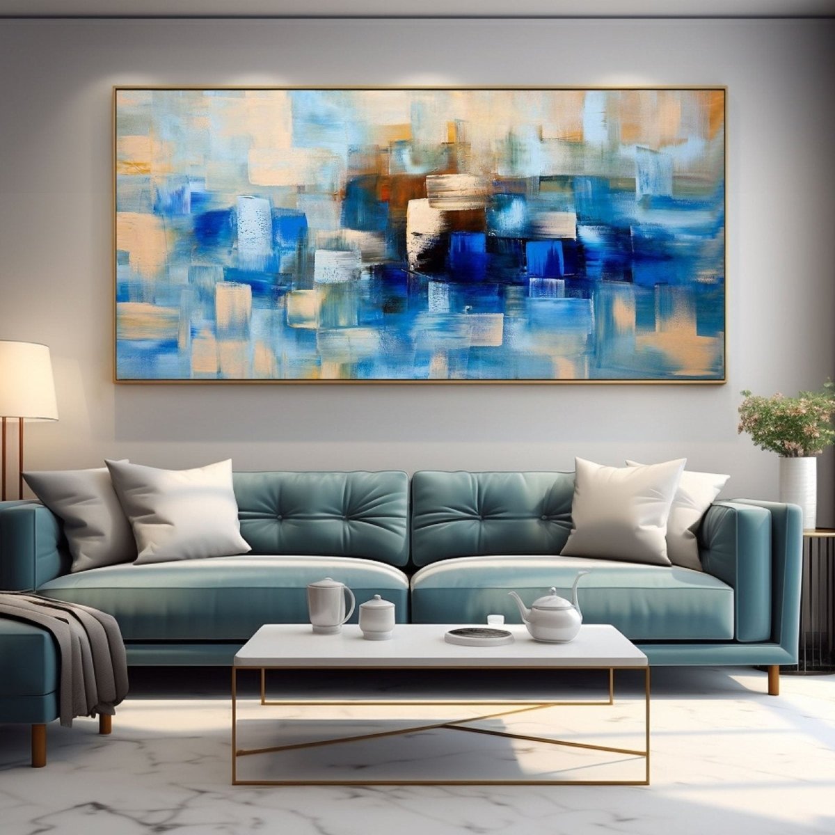 Contemporary Minimalist Art RAB836 - royalbrushart