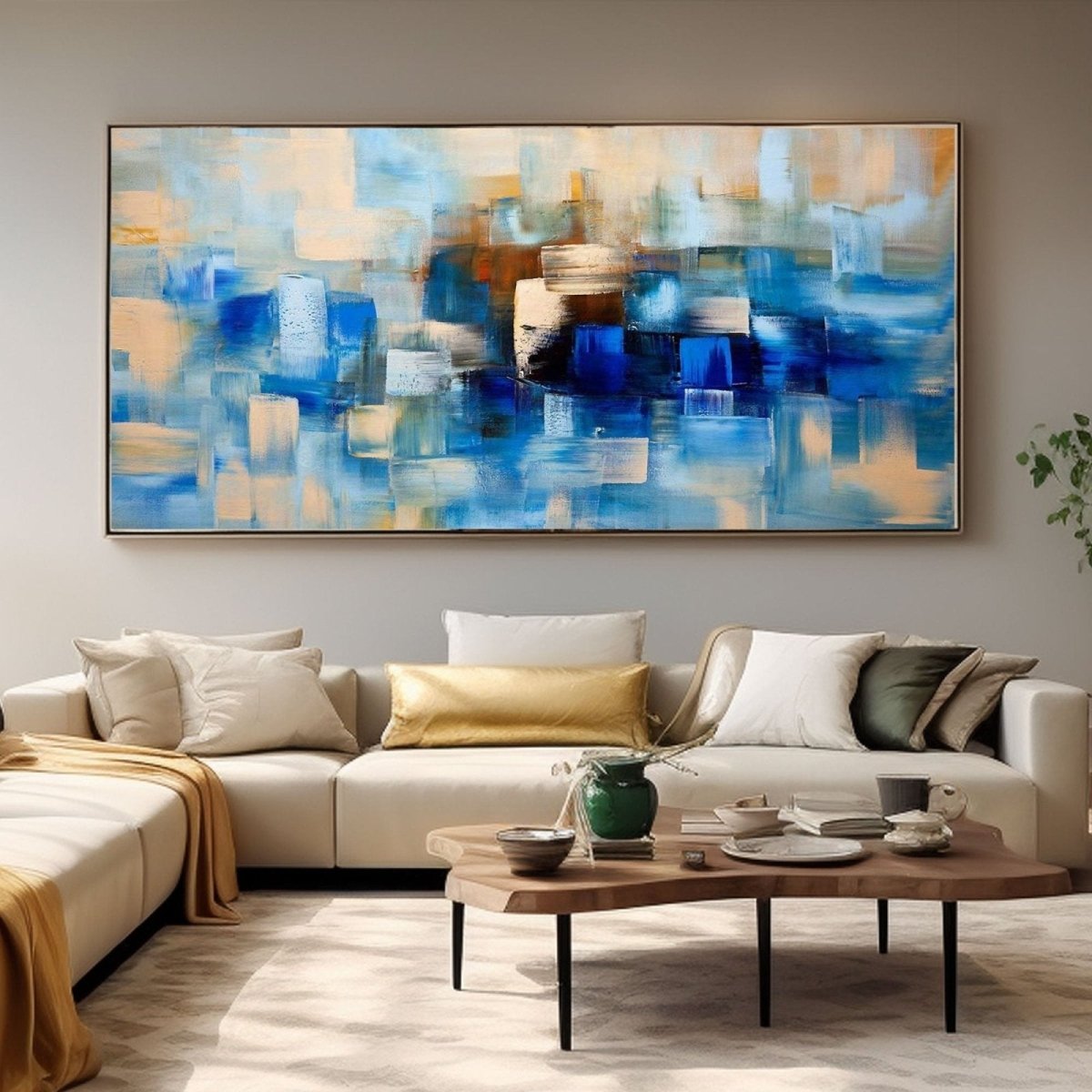 Contemporary Minimalist Art RAB836 - royalbrushart