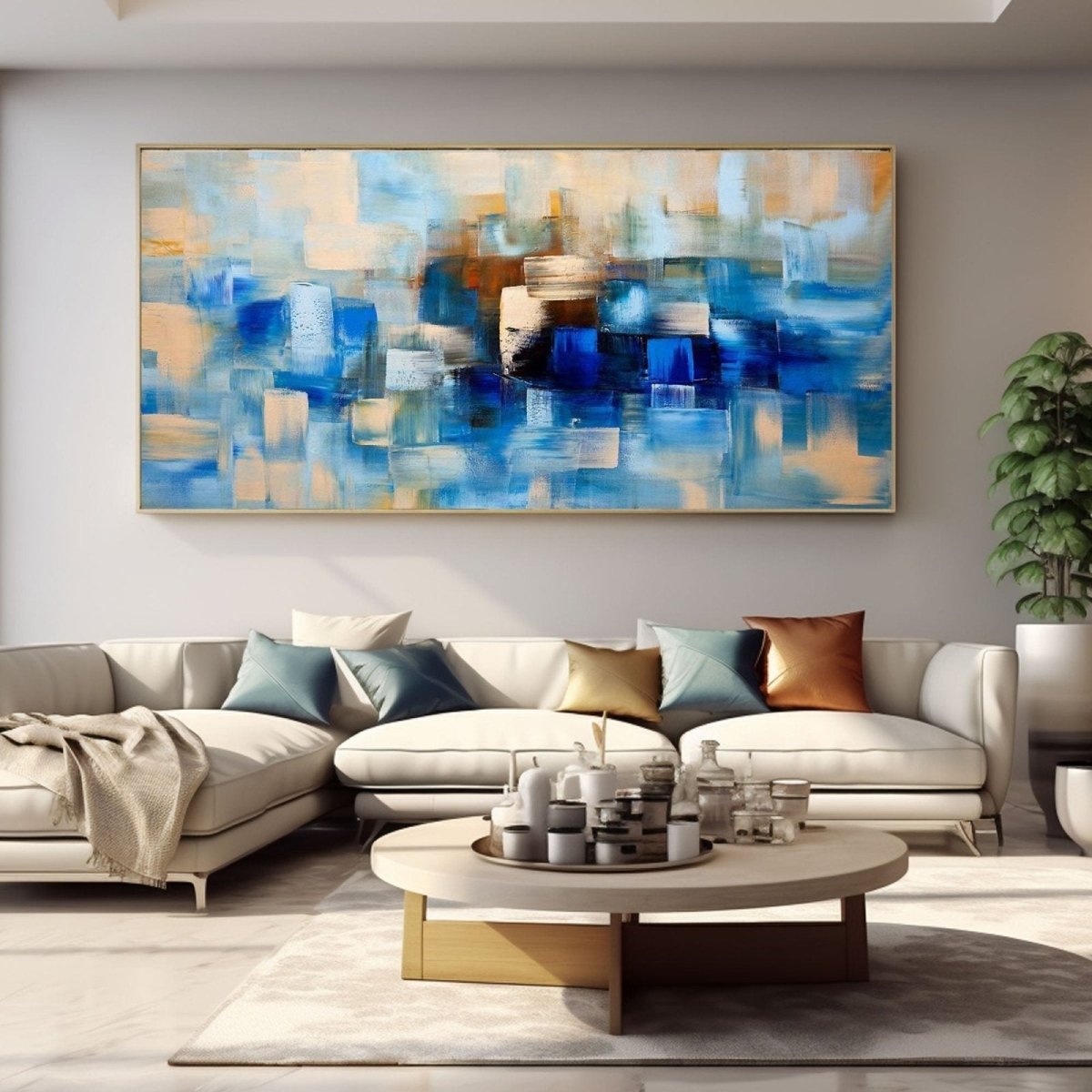 Contemporary Minimalist Art RAB836 - royalbrushart