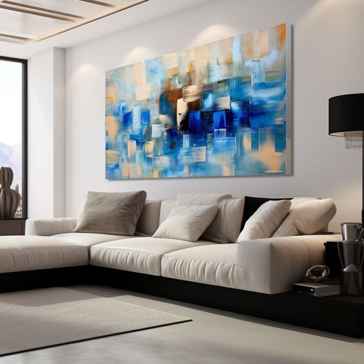 Contemporary Minimalist Art RAB836 - royalbrushart