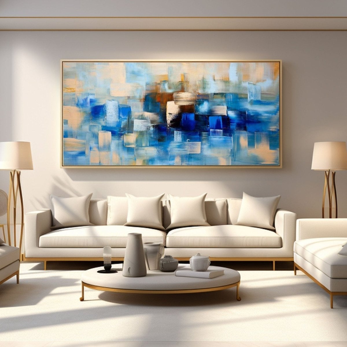 Contemporary Minimalist Art RAB836 - royalbrushart