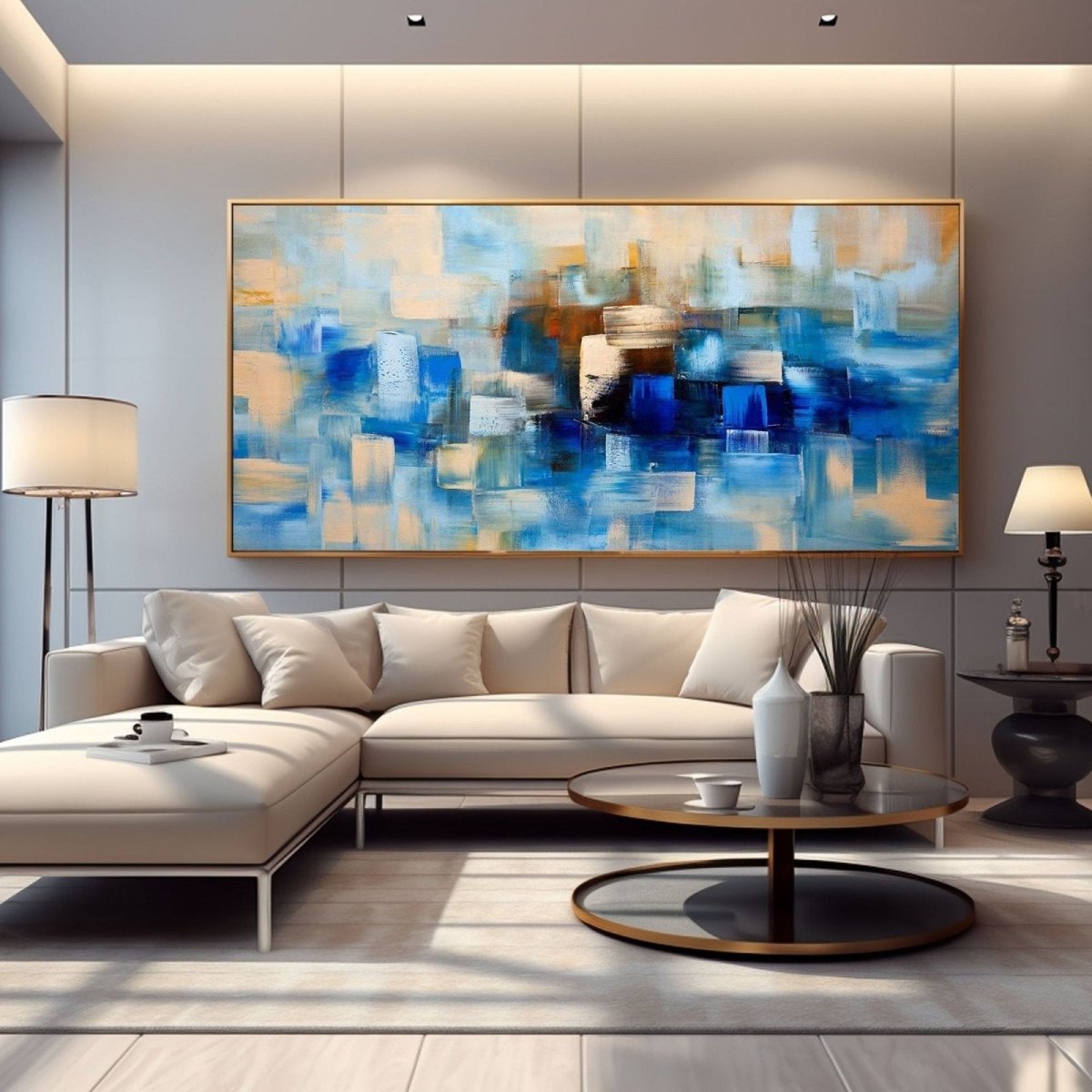Contemporary Minimalist Art RAB836 - royalbrushart