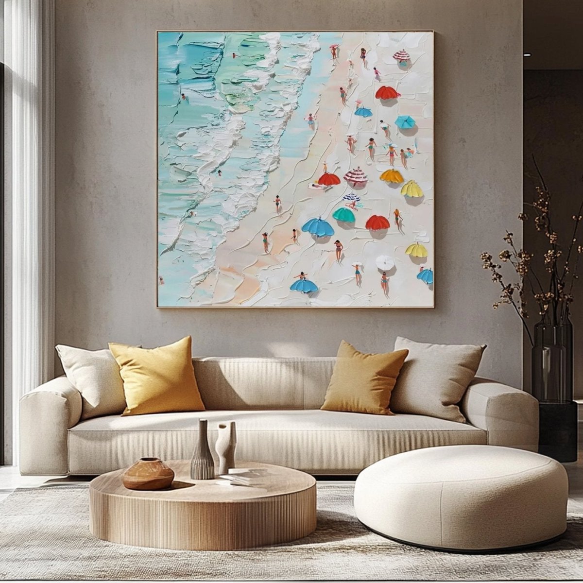 Plaster Art Texture Painting RAB944 - royalbrushart