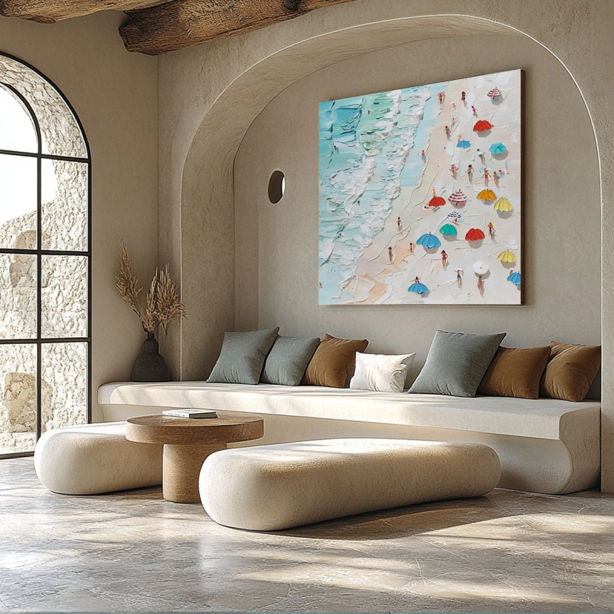 Plaster Art Texture Painting RAB944 - royalbrushart