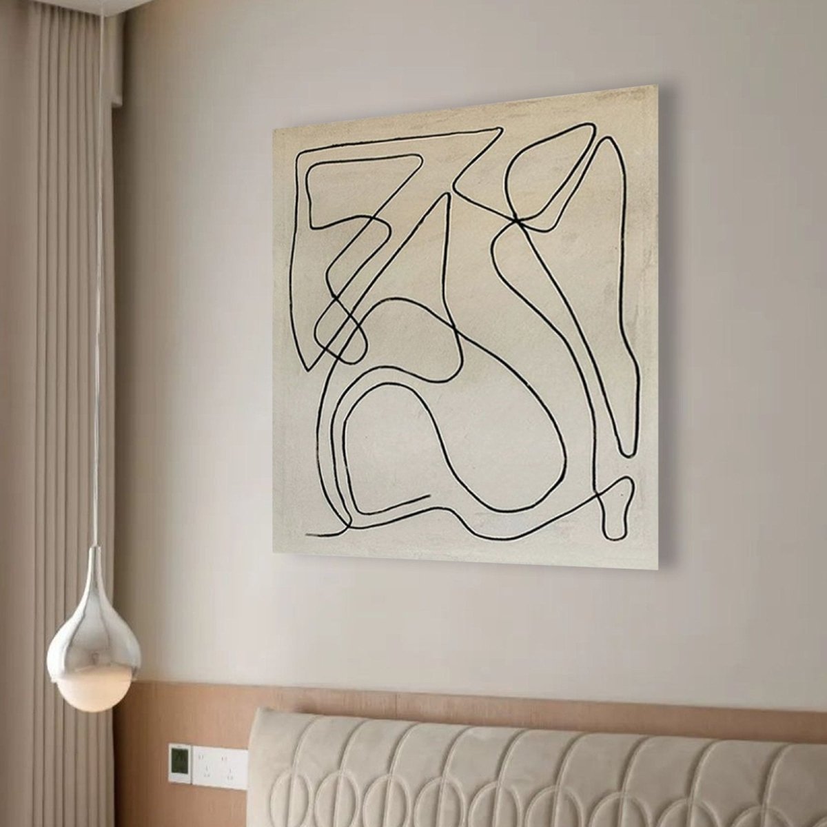 Contemporary Minimalist Art RAB767 - royalbrushart