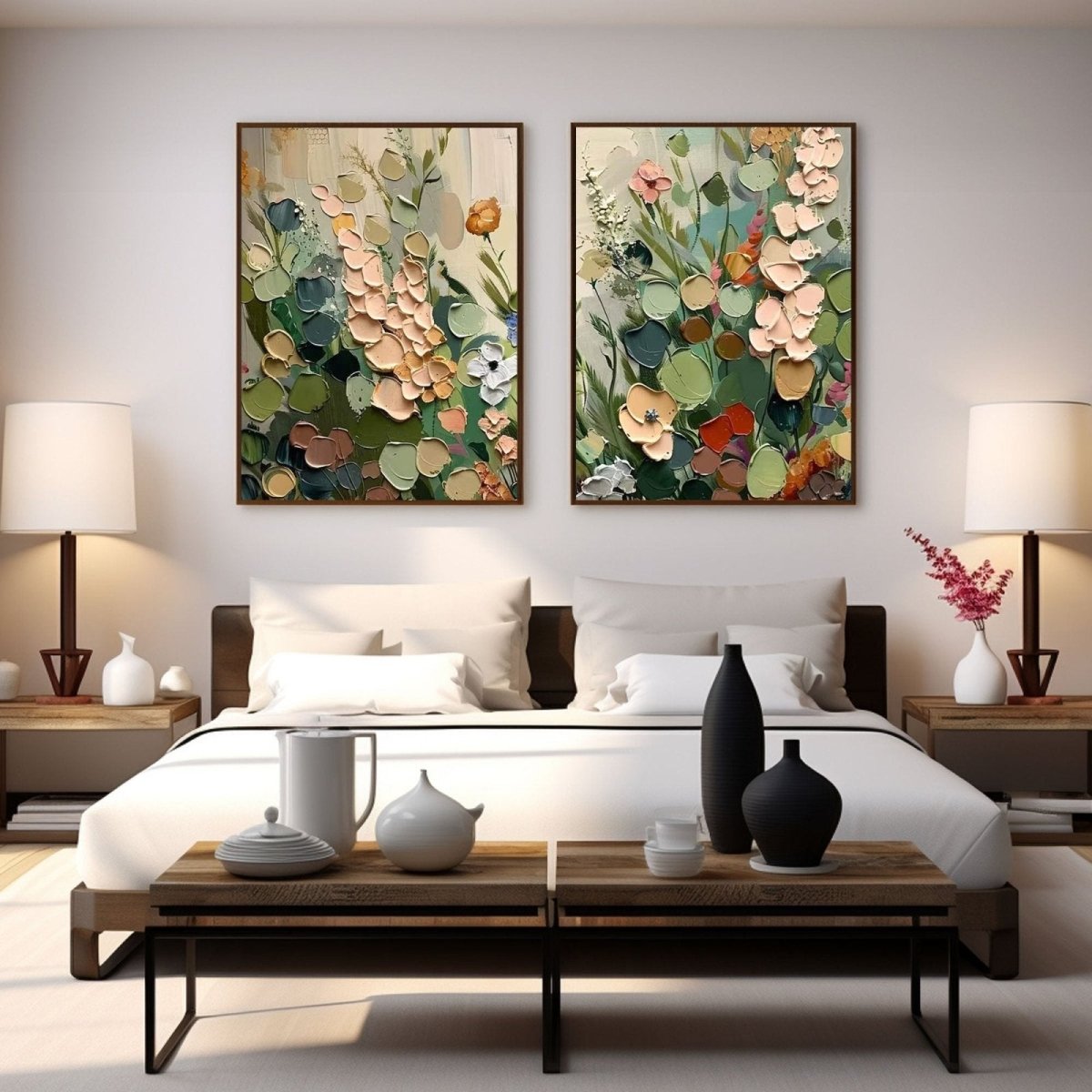 Colorful Painting Set of 2 RAB984 - royalbrushart