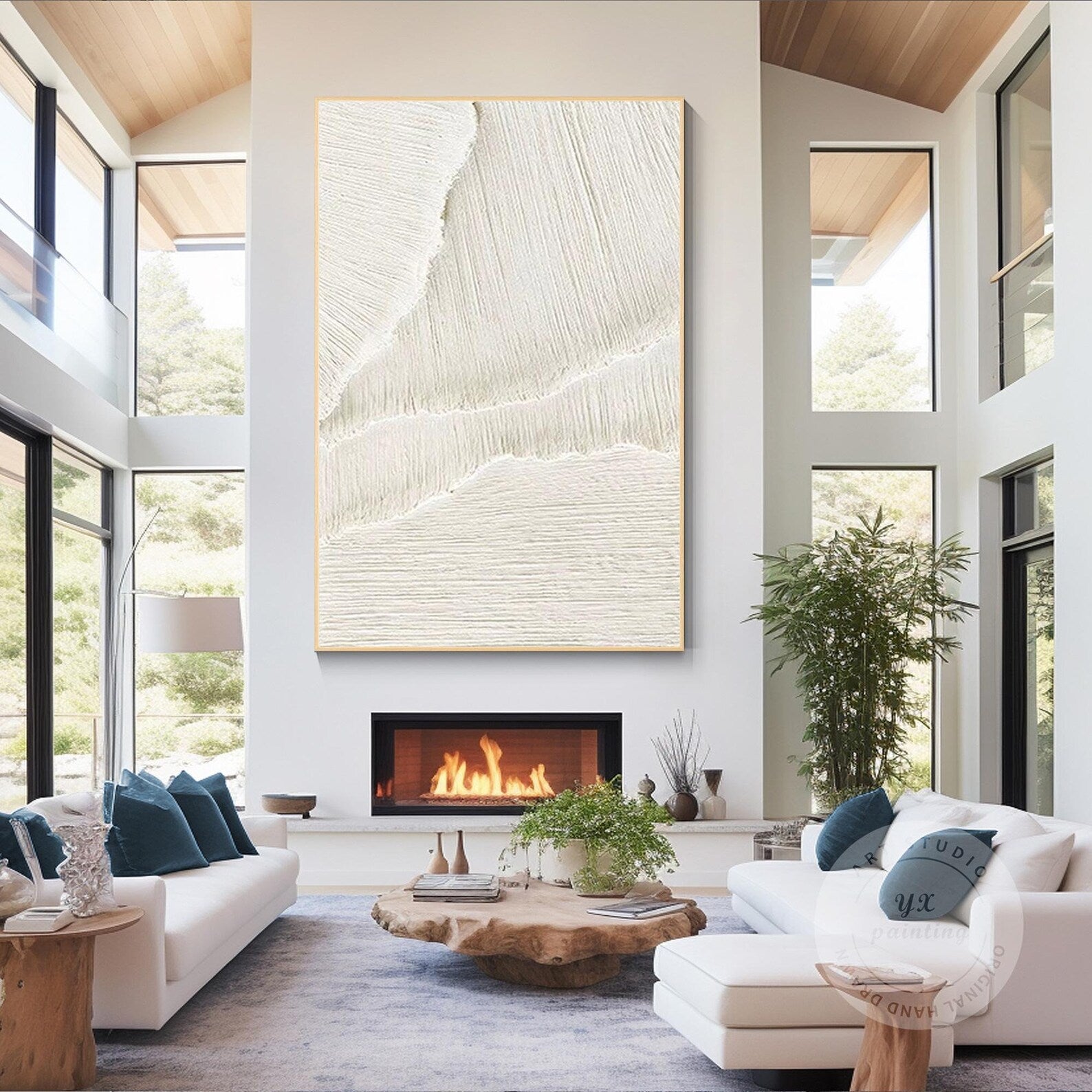 Contemporary Minimalist Art #RAB008