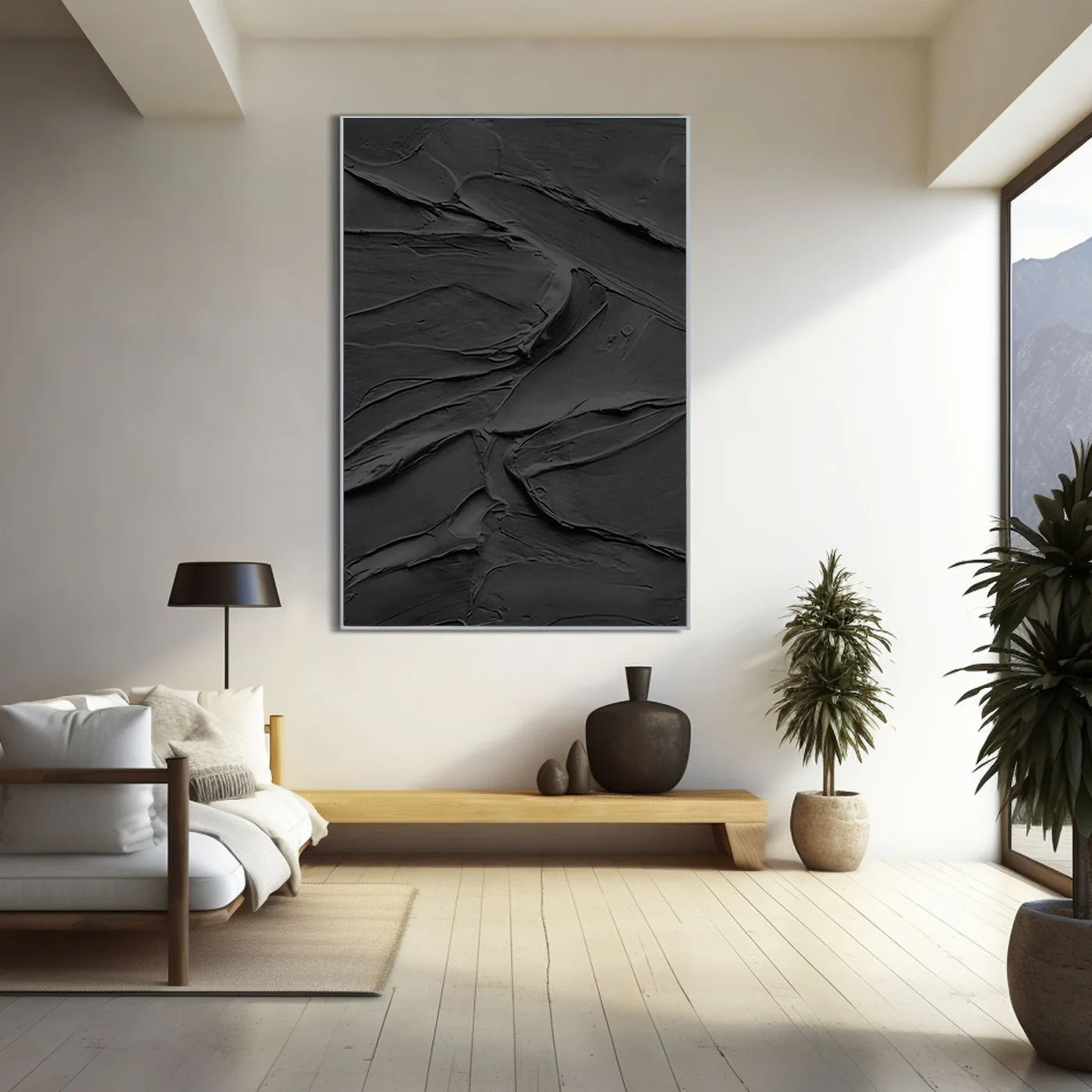 Plaster Art Texture Painting #RAB796