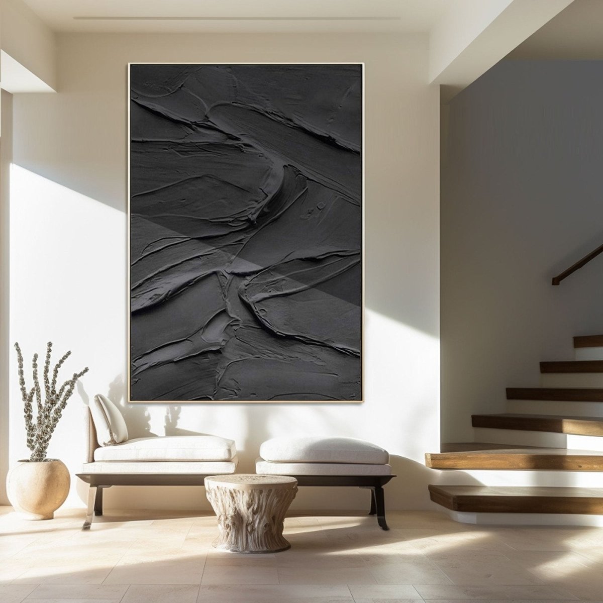 Plaster Art Texture Painting RAB796 - royalbrushart