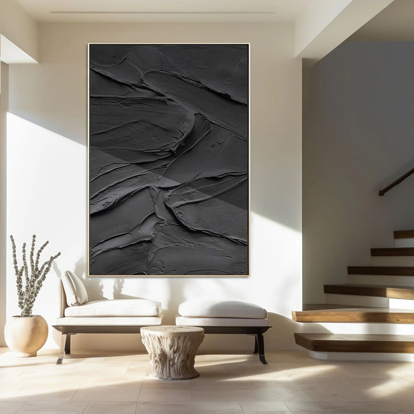 Plaster Art Texture Painting #RAB796