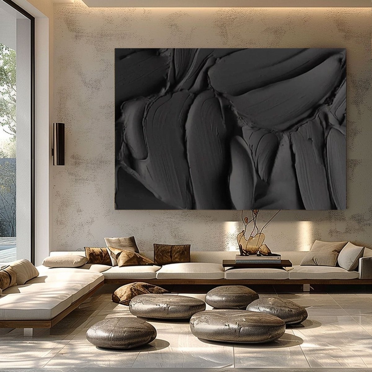 Plaster Art Texture Painting RAB957 - royalbrushart
