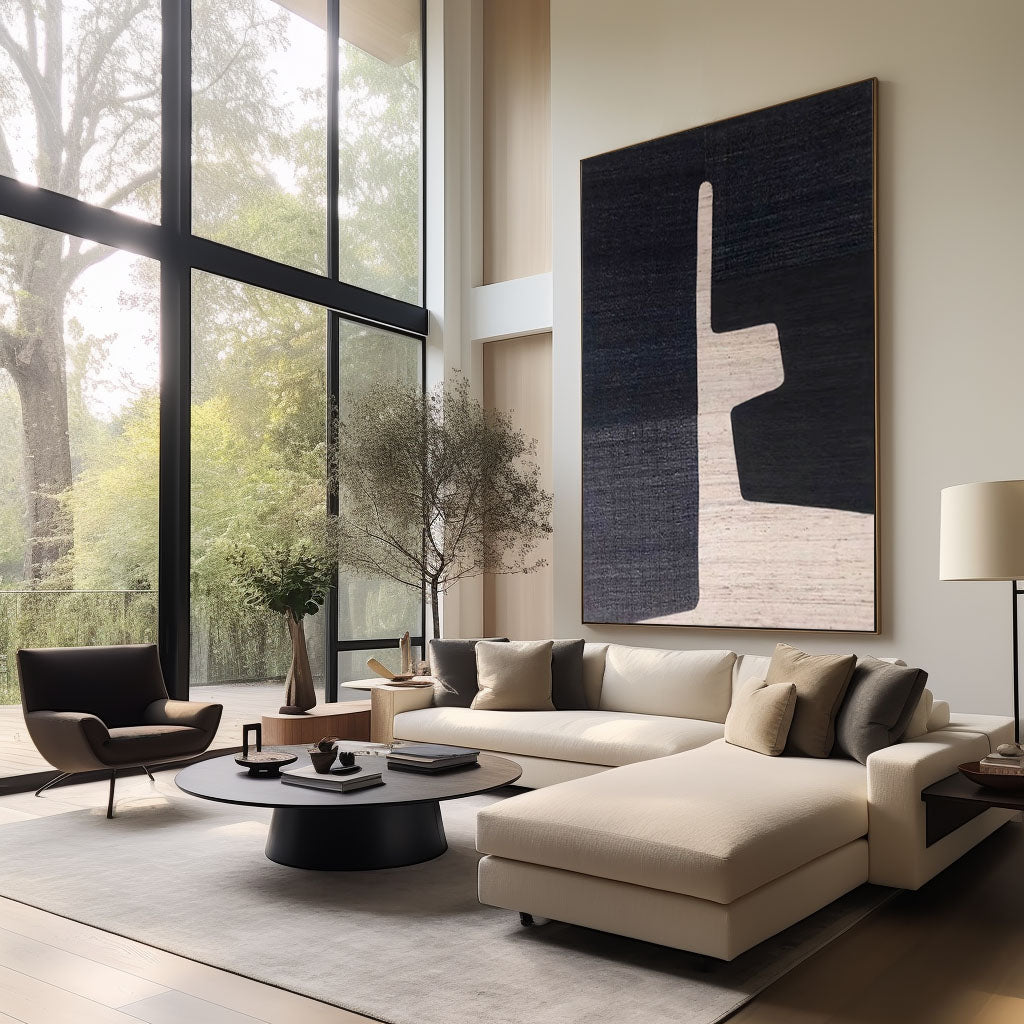 Contemporary Minimalist Art RAB839 - royalbrushart