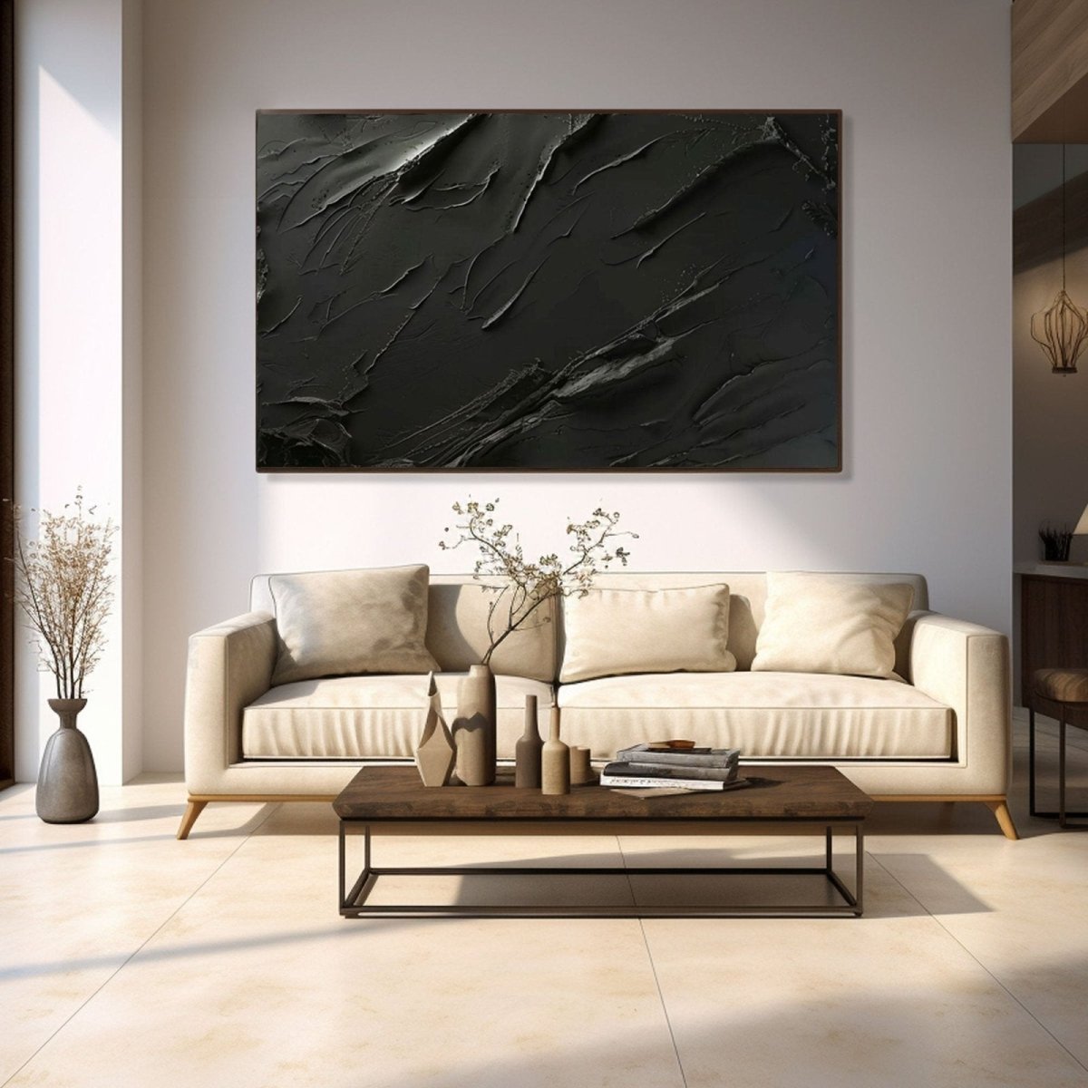 Contemporary Minimalist Art RAB809 - royalbrushart