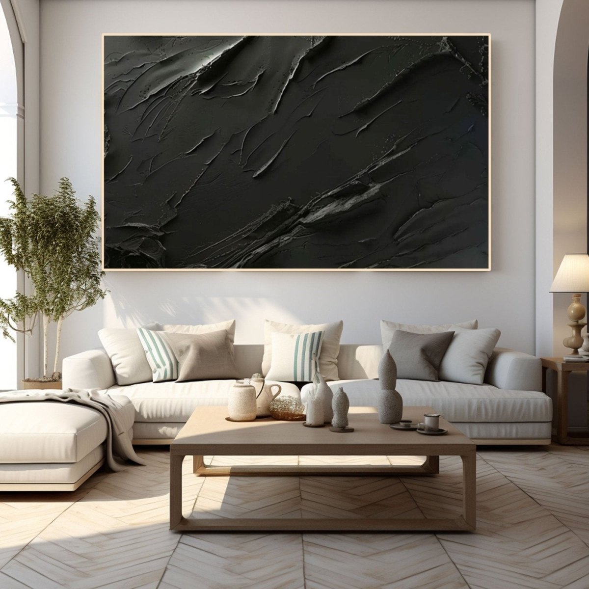 Contemporary Minimalist Art RAB809 - royalbrushart
