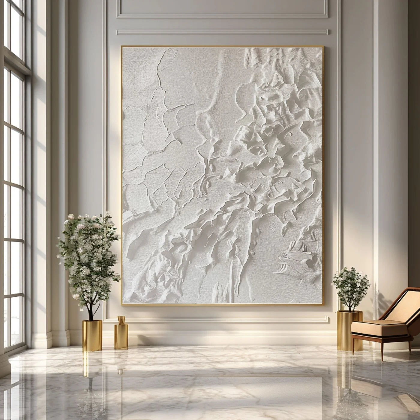 Plaster Art Texture Painting #RAB797