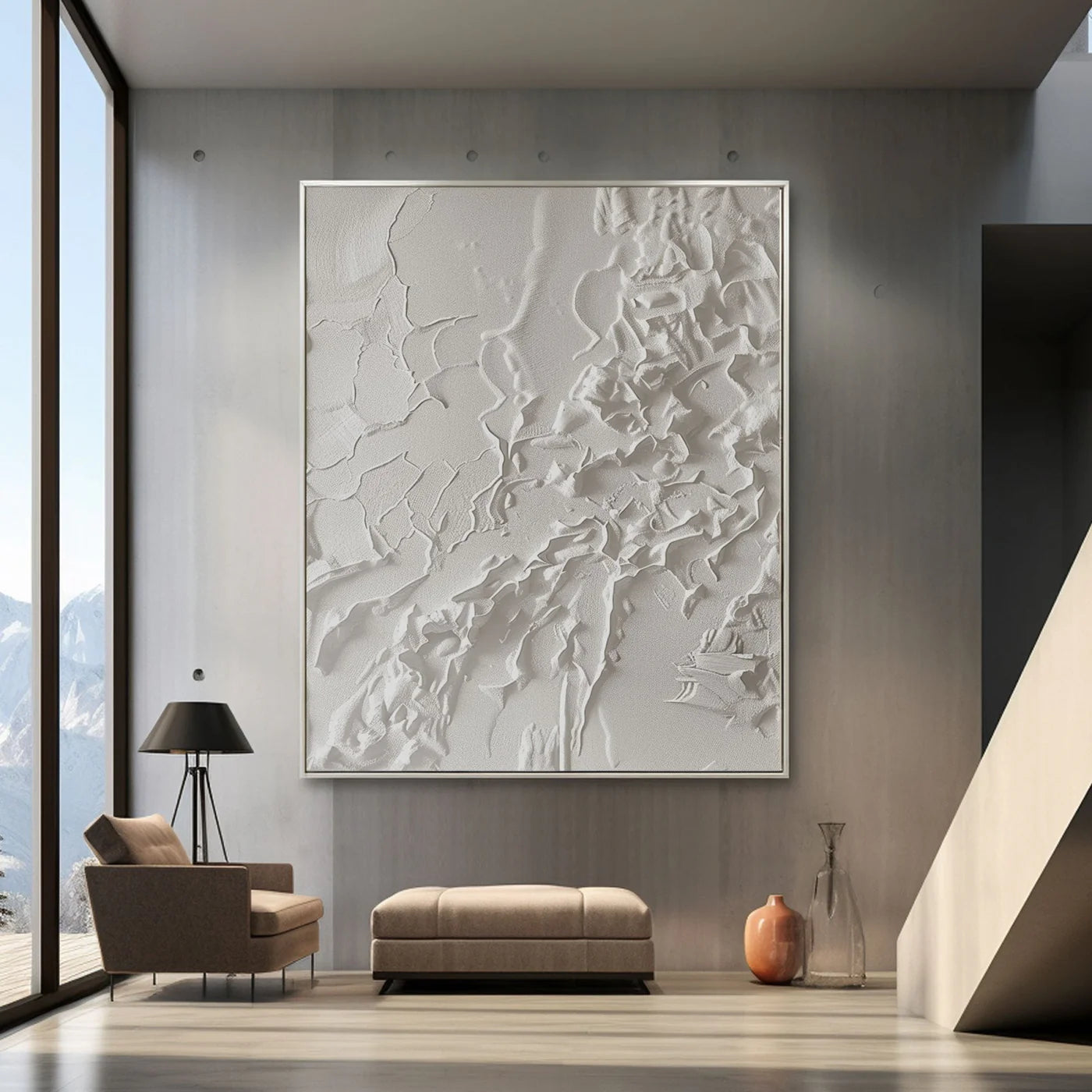 Plaster Art Texture Painting #RAB797