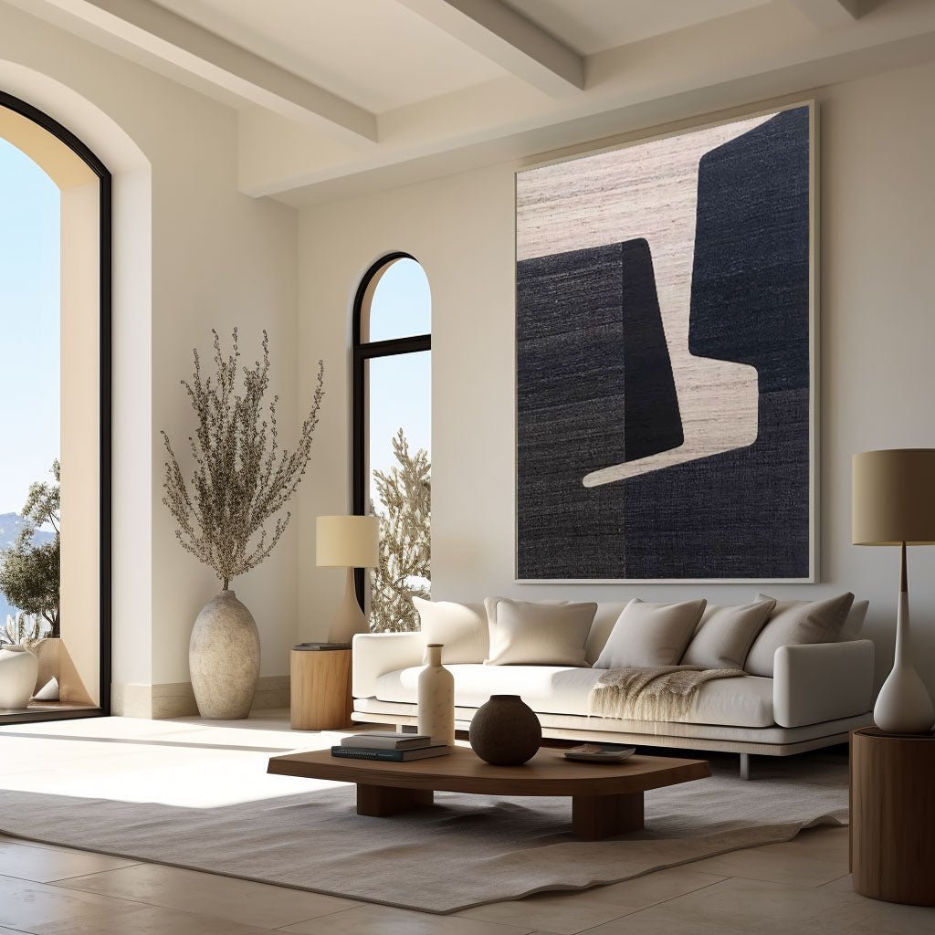 Contemporary Minimalist Art RAB838 - royalbrushart