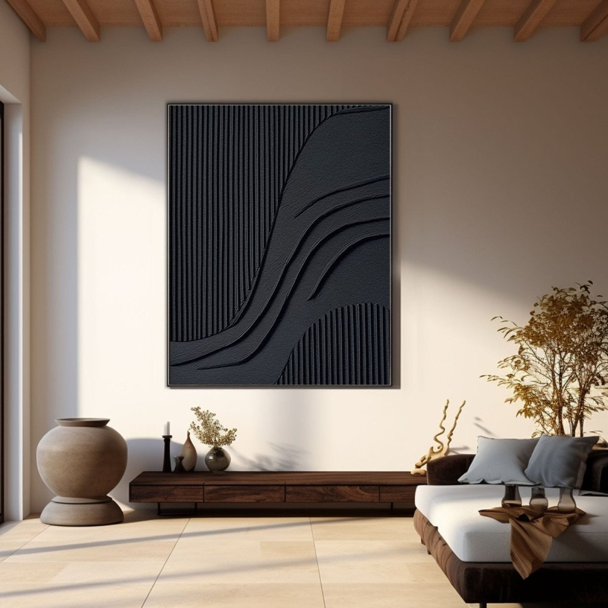 Contemporary Minimalist Art RAB774 - royalbrushart