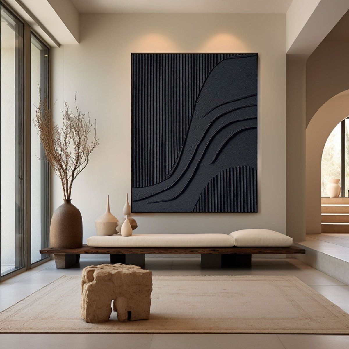Contemporary Minimalist Art RAB774 - royalbrushart