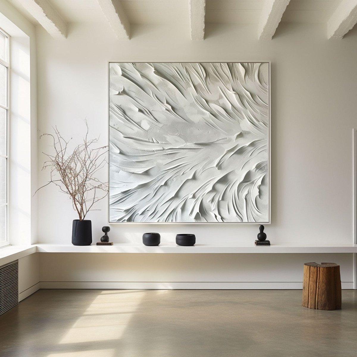 Plaster Art Texture Painting RAB798 - royalbrushart