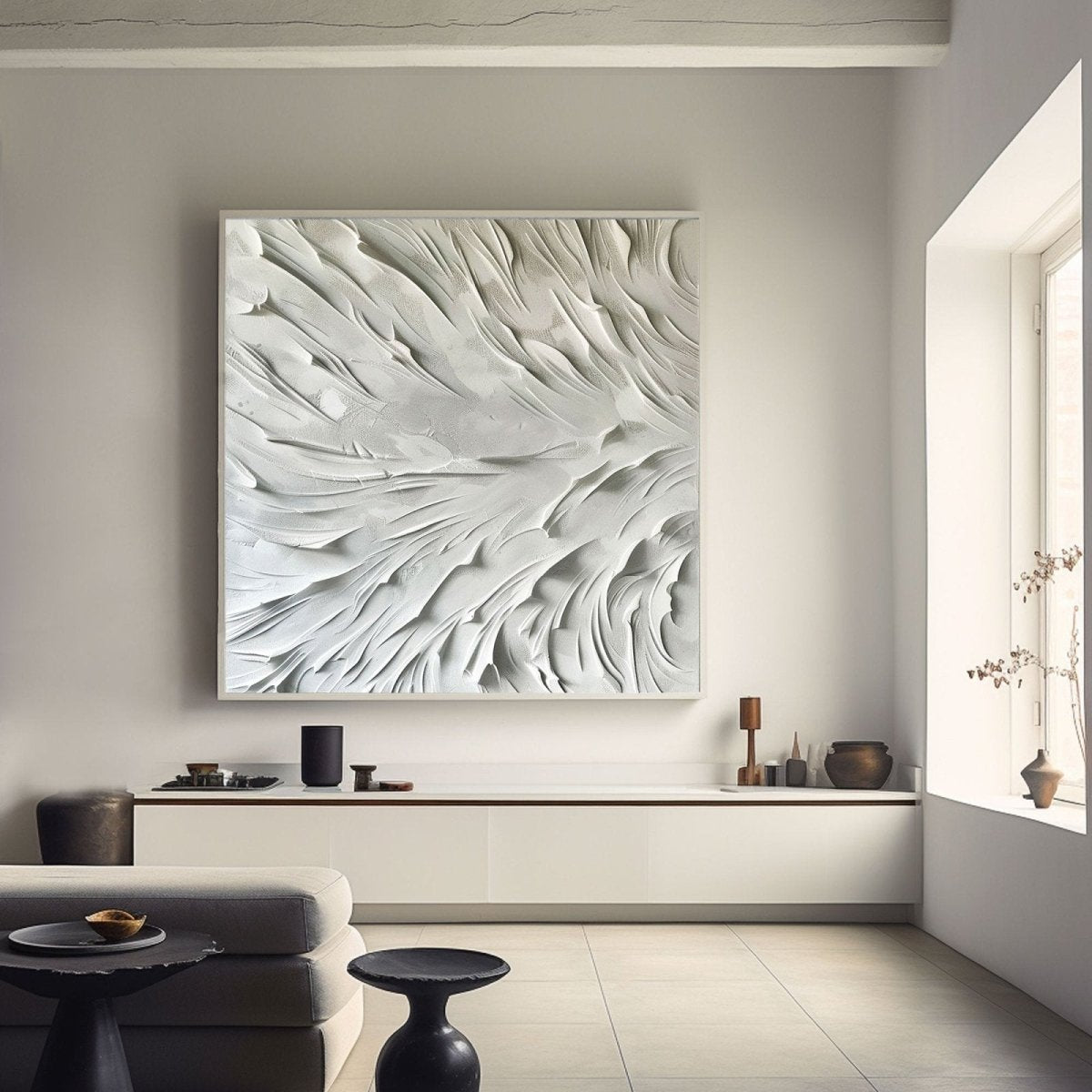 Plaster Art Texture Painting RAB798 - royalbrushart