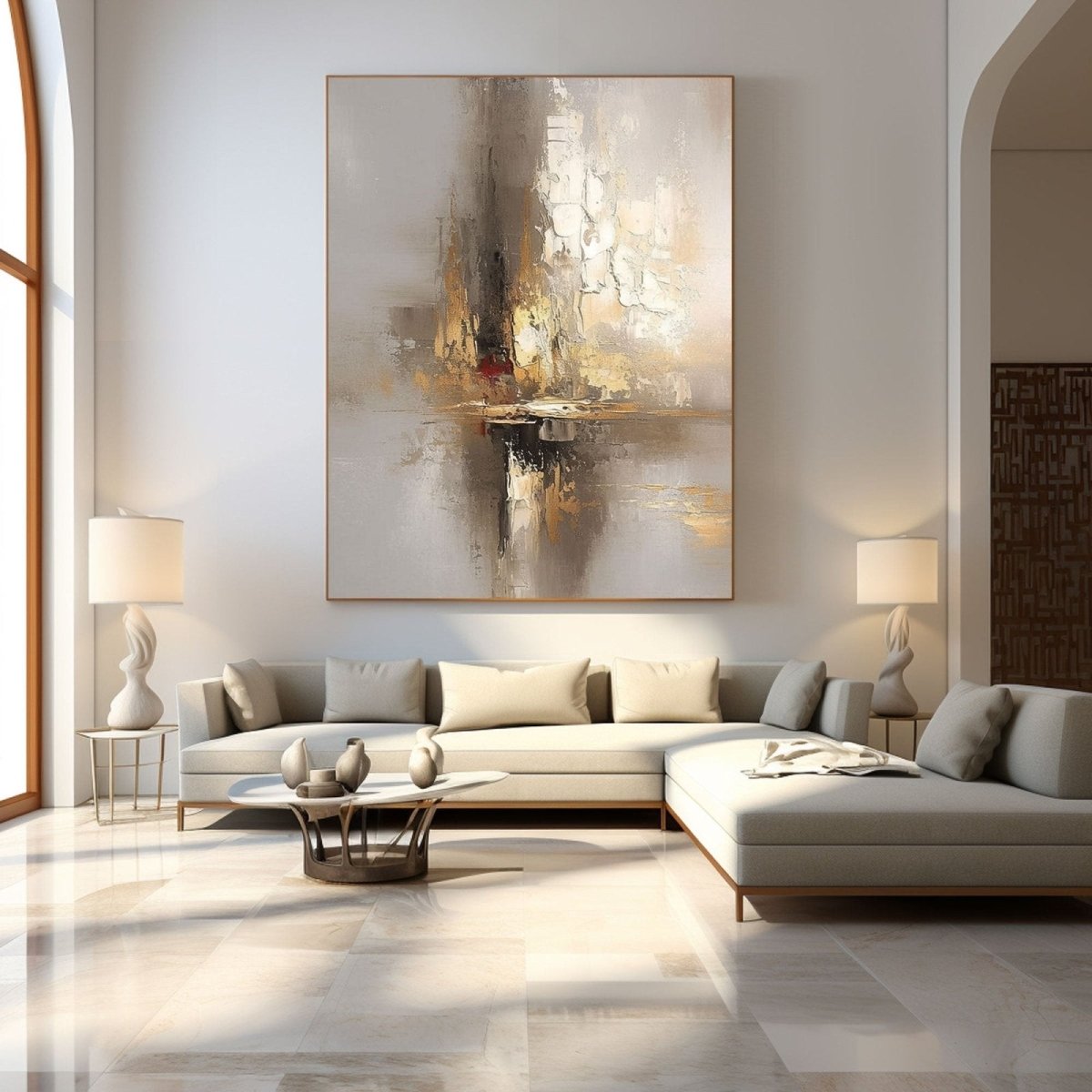 Abstract Painting RAB241 - royalbrushart