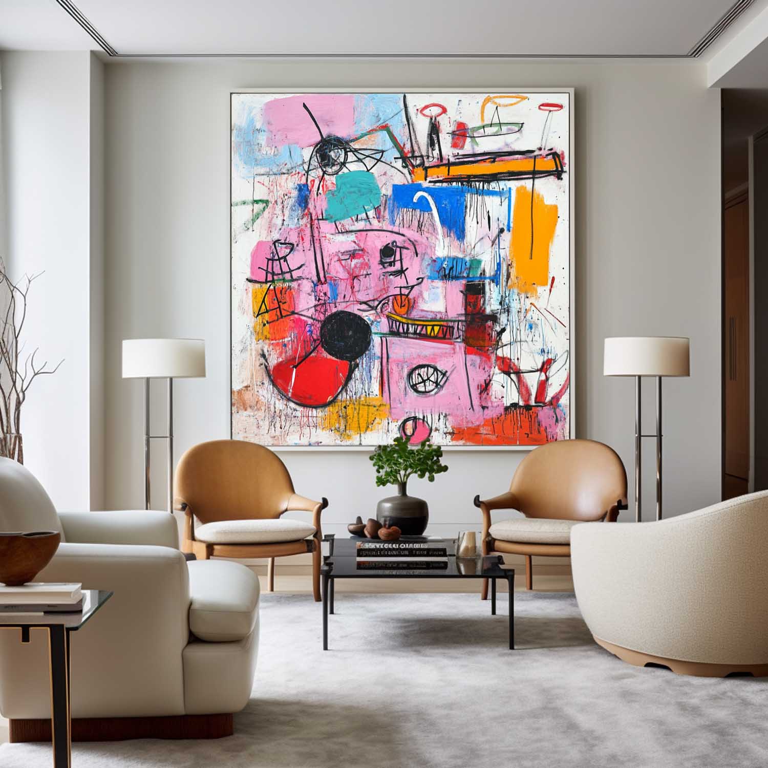 Modern Abstract Painting RAB164 - royalbrushart