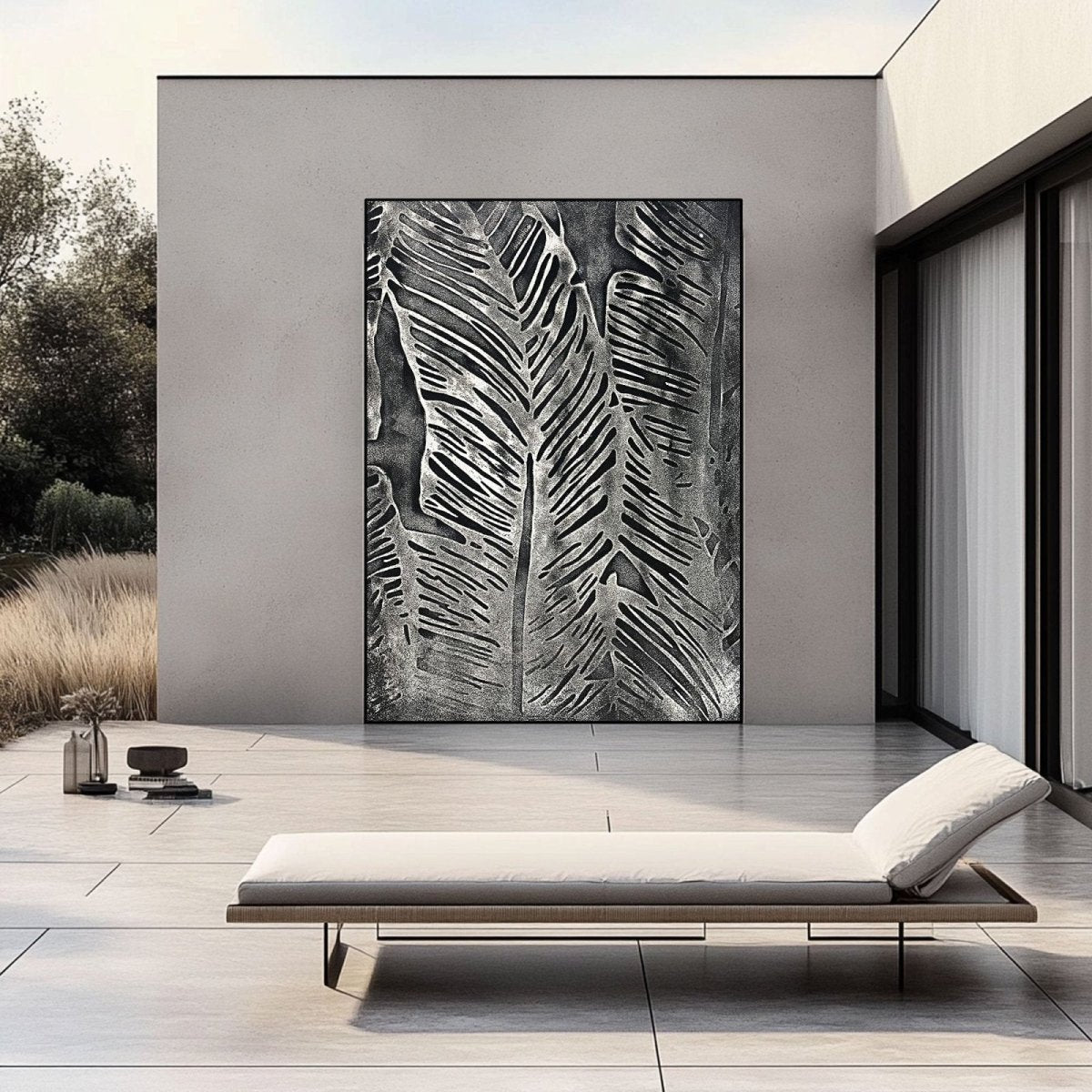 Plaster Art Texture Painting HBV168 - royalbrushart