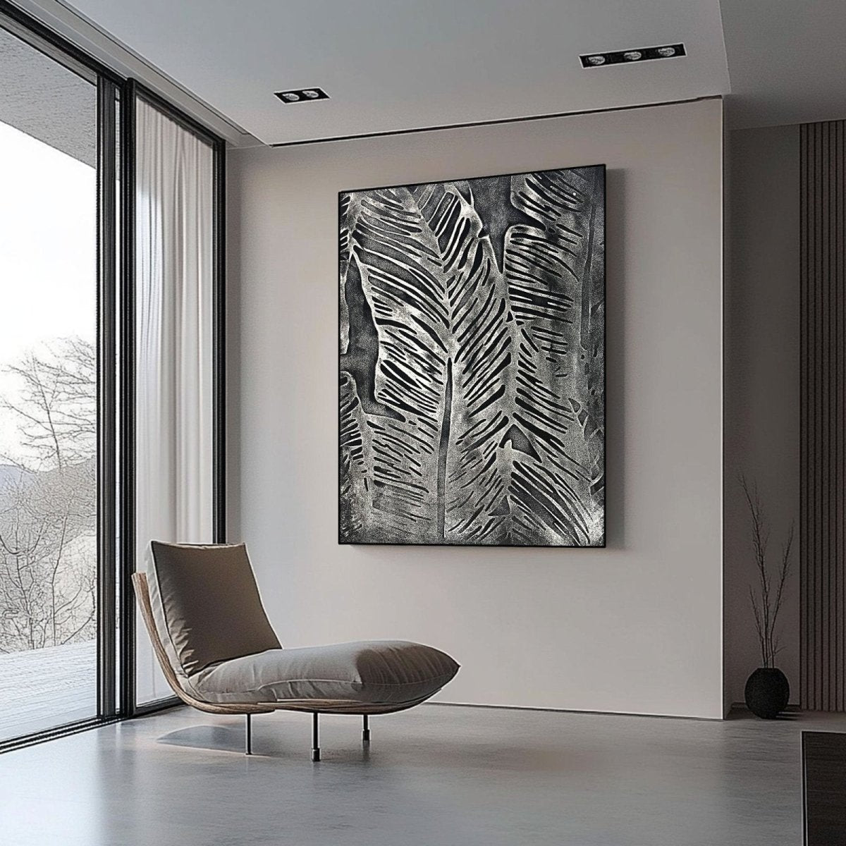 Plaster Art Texture Painting HBV168 - royalbrushart