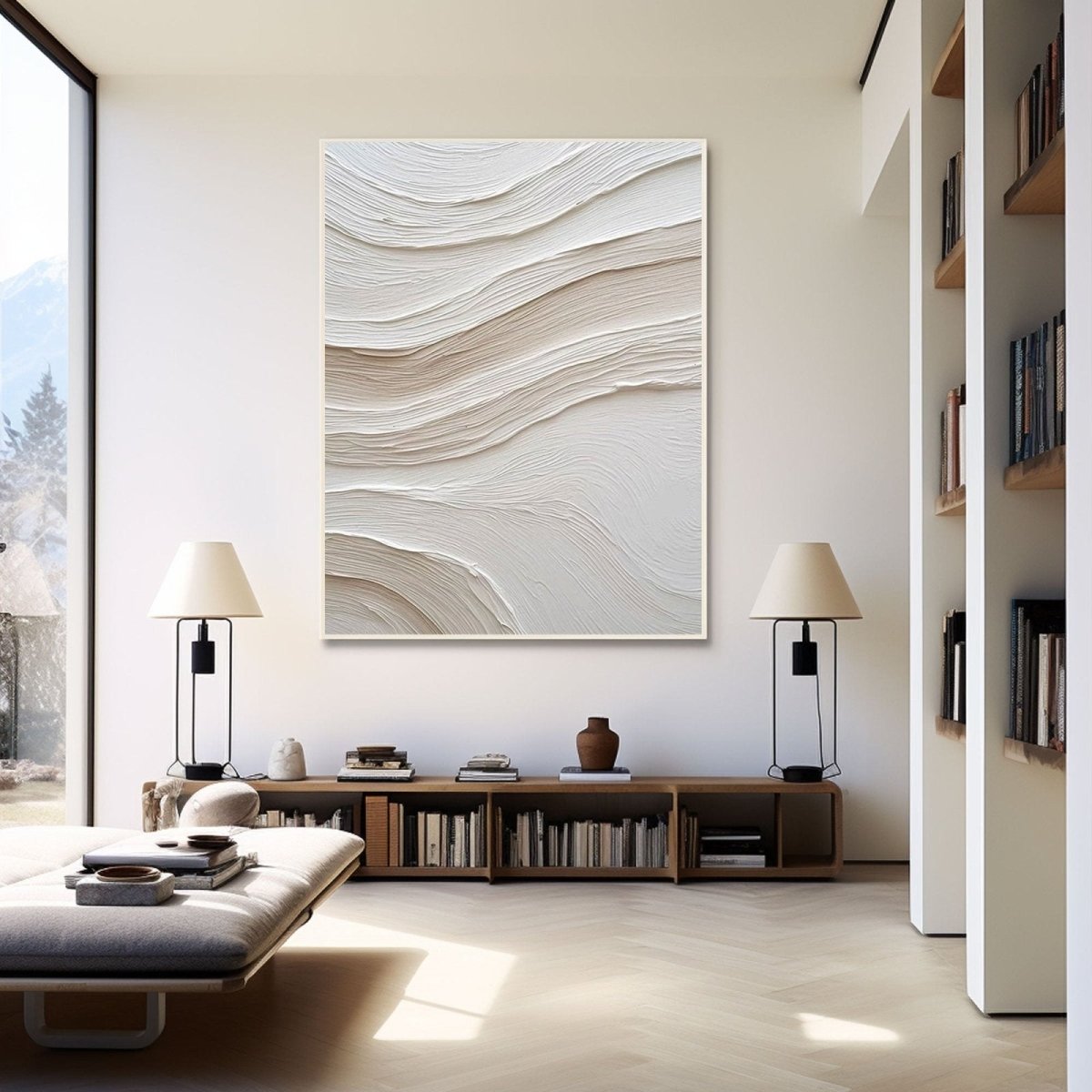 Plaster Art Texture Painting RAB208 - royalbrushart