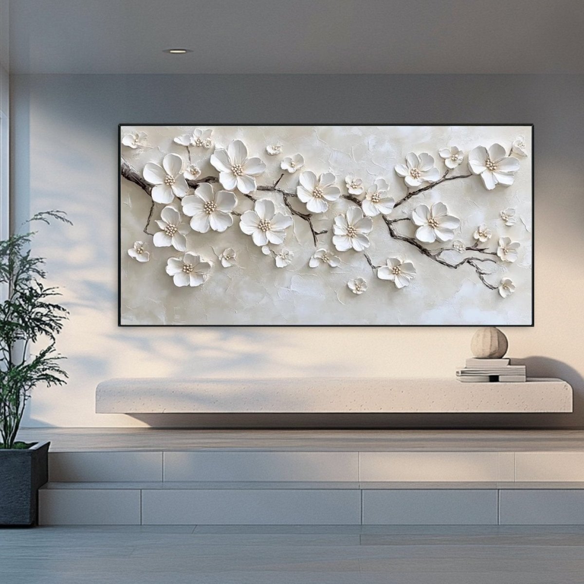 Plaster Art Texture Painting RAB988 - royalbrushart