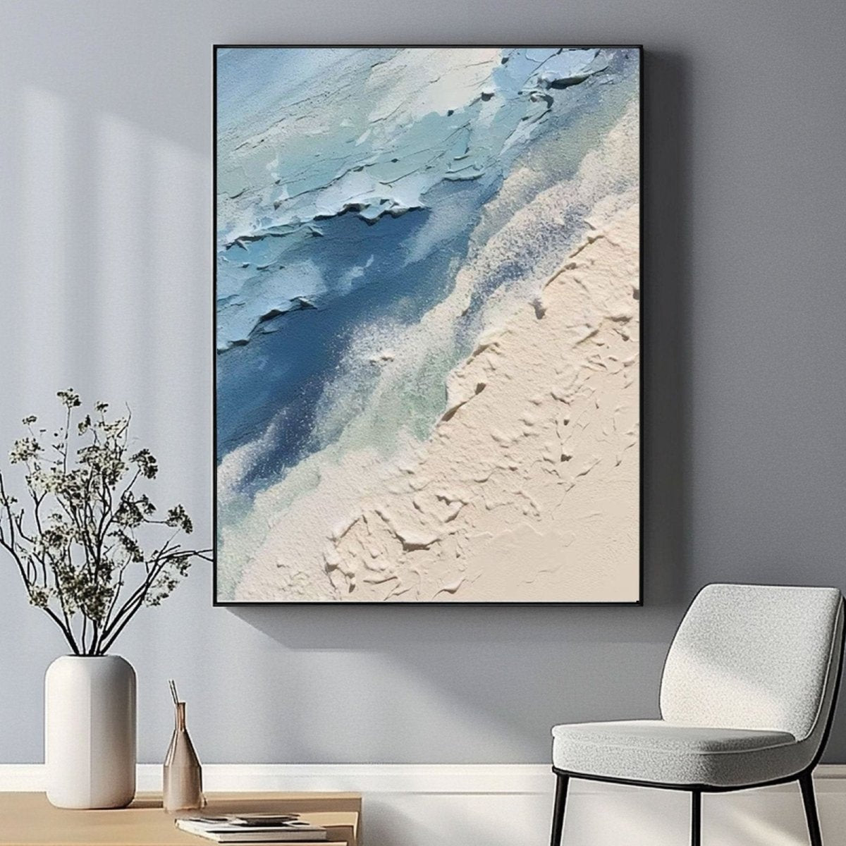 Plaster Art Texture Painting RAB289 - royalbrushart