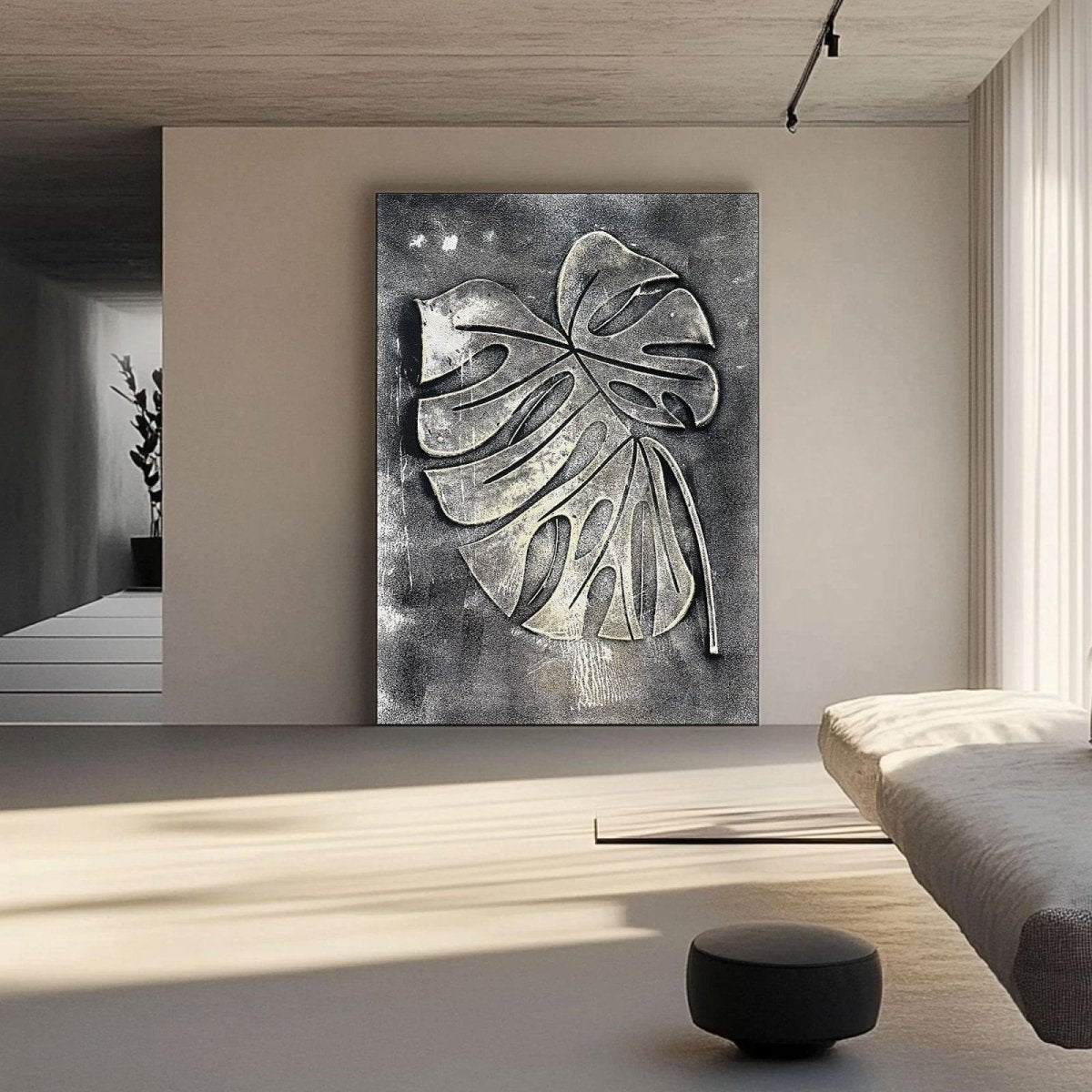 Plaster Art Texture Painting HBV166 - royalbrushart