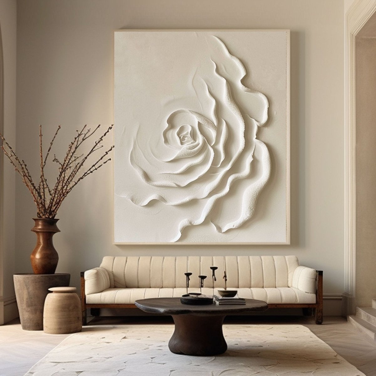Plaster Art Texture Painting RAB810 - royalbrushart